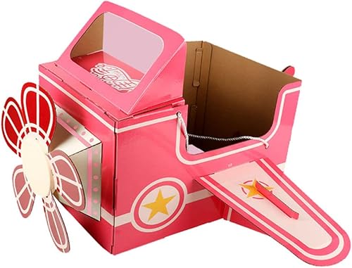 SAFIGLE Juguete educativo al aire libre, regalos para llevar avión, rompecabezas volador, juegos al aire libre, juegos de papel para niños y niñas,