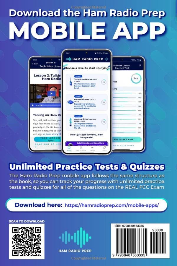 Miniatura 2 de The Ham Radio Prep Technician Class License Manual (2022 - 2026) (Ham Radio License Package)