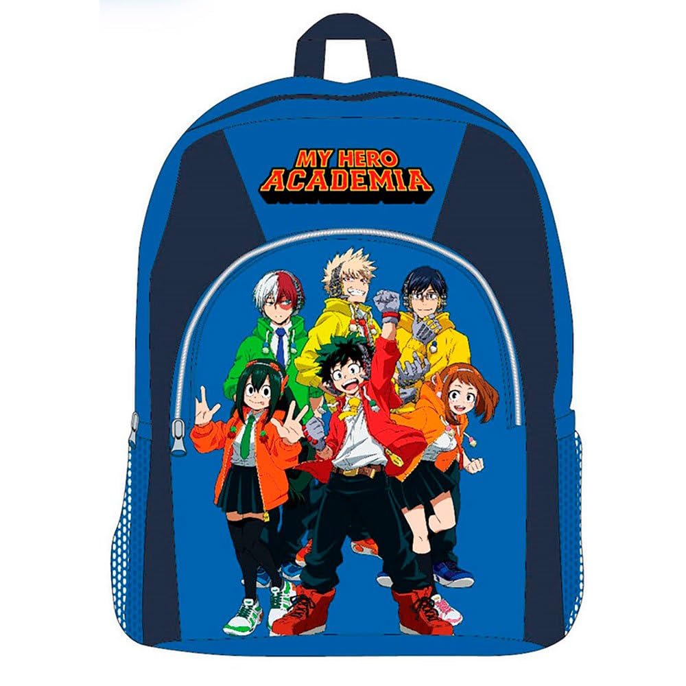 Mochila My Hero Academia espaciosa de 40cm para espalda cómoda 2
