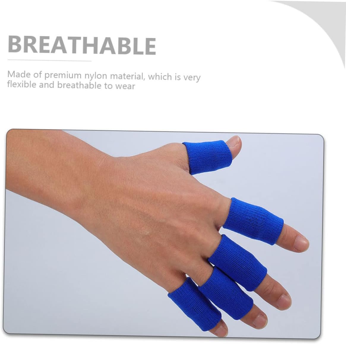 30pcs Finger Cot for Sports Sports Finger Sleeves Protection for Basketball Tennis Badminton and Outdoor Activities