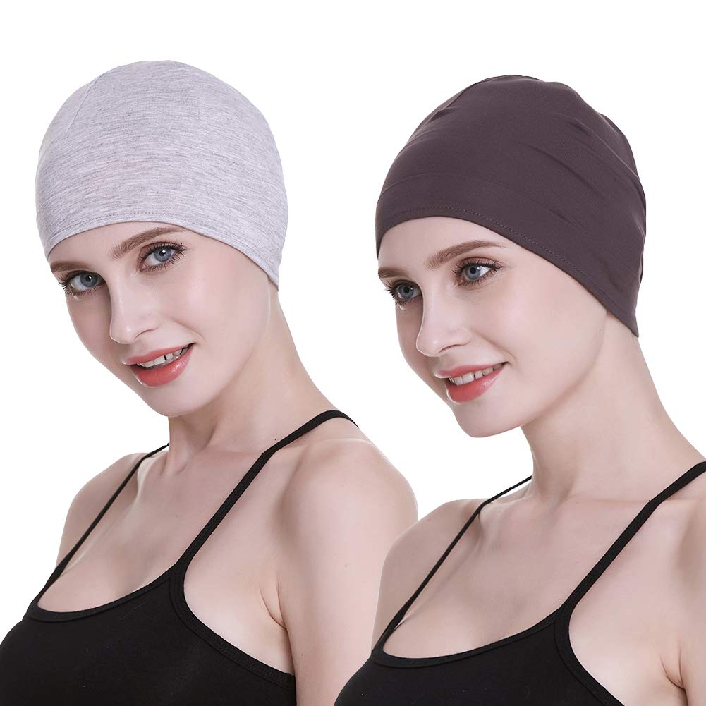 FocusCare Sleep Cap,Bamboo Easy Wear Chemo Hair Loss Women