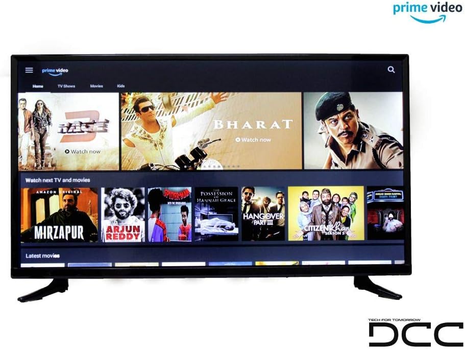 DCC 190 cm (75 Inches) 4K Ultra HD Smart LED TV 75S (Black) (2019 Model)