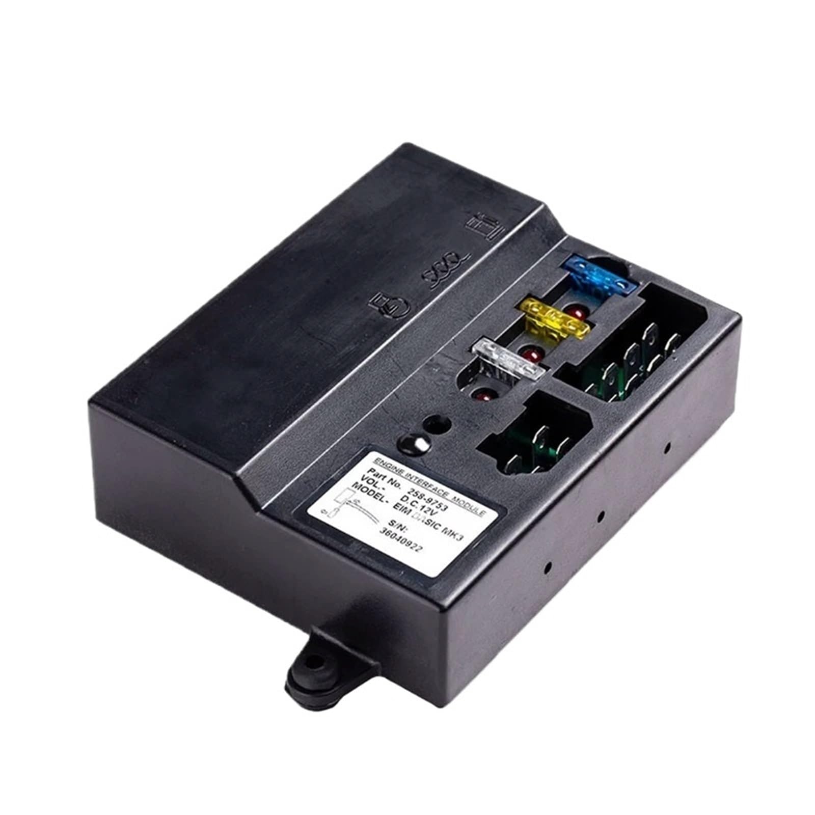 Jdilfunu 258-9753 Dc12v Mk3 258-9753 258-9755 258-9754 Speed Controller Generator Engine Motor Regulator Genset Part 1Pcs(258-9753 Dc12v)