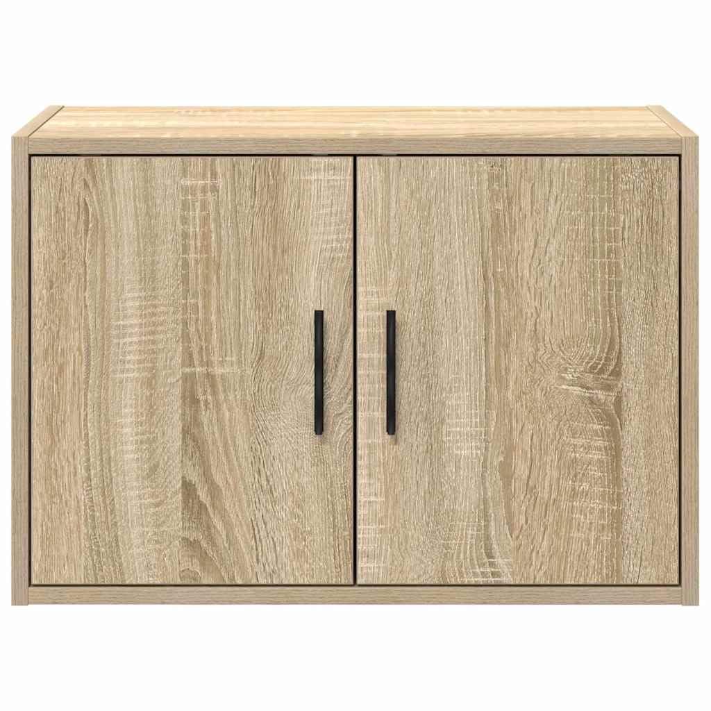 Générique Armoires murales de Garage 2 pcs chêne Sonoma Bois d'ingénierie,Entreprise & Industrie,Stockage Industriel,Armoires industrielles,Brun,19.6 KG,860648