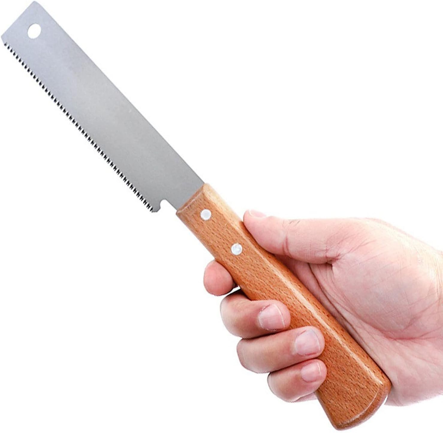 Handsaws， Handle Fine Cut Saw Household Woodworking Garden Pruning Flush Cutting Trimming Tool Sawmill