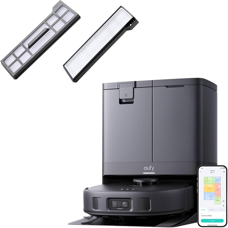 Amazon.com: eufy X10 Pro Omni Robot Vacuum + 2 Replacement