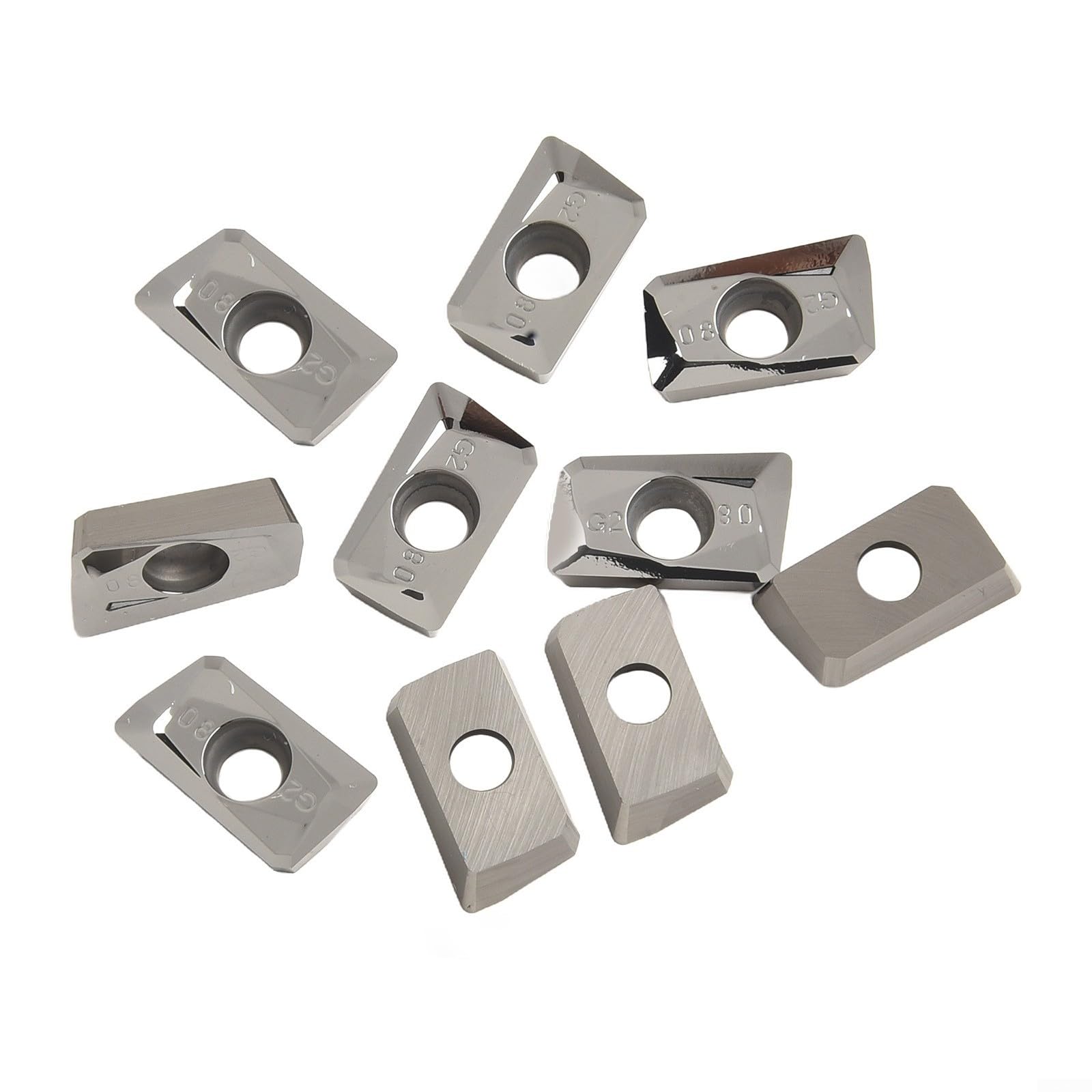 Confezione da 10 inserti in carburo APGT1604PDFR-G2 CNC