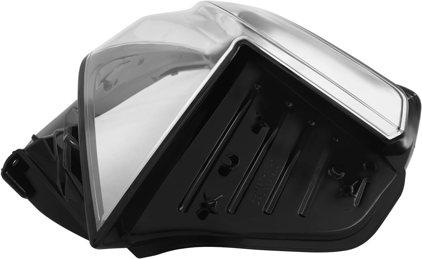 Headlight Headlamp Lampshade Lens Cover for 2016-2020 for Cadillac XT5,Right/Left Headlight Lens Pair Cover With High Light Transmission,Direct Replacement Black Clear Lens Cover (Left side)