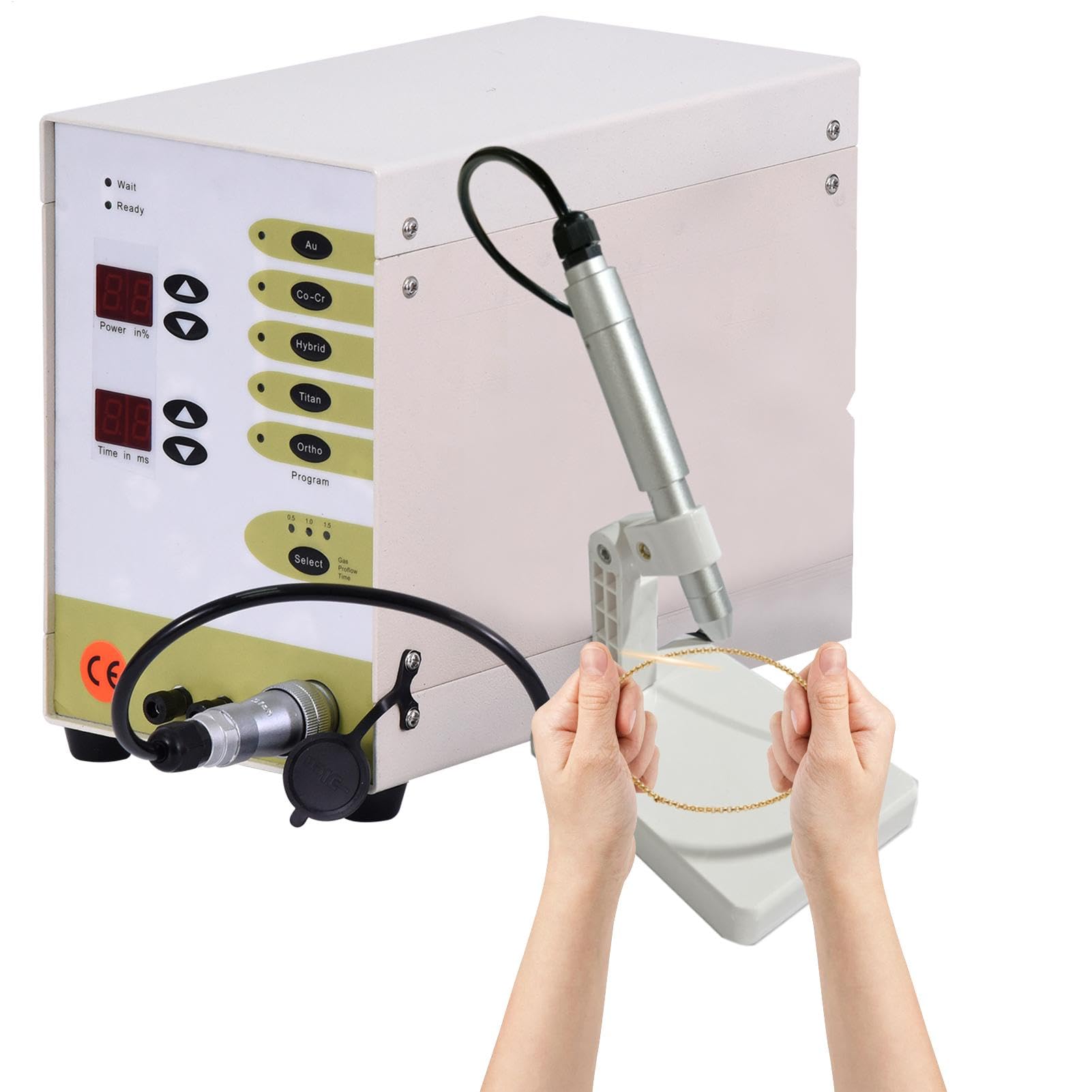 Jewelry Welding Kit - 100A Pulse Arc Welder for Jewelry | Automatic Jewelry Welder Kit, Jewelry Repair Tools for Repair Gold, Silver