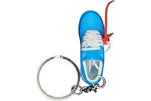 Off White Clear Sneaker Keychain
