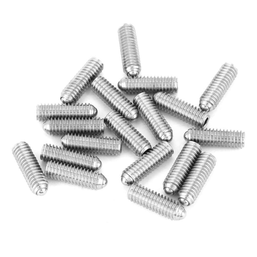 Spring Ball Plunger Screw, 20pcs M4 Screw Thread Ball Spring Plungers