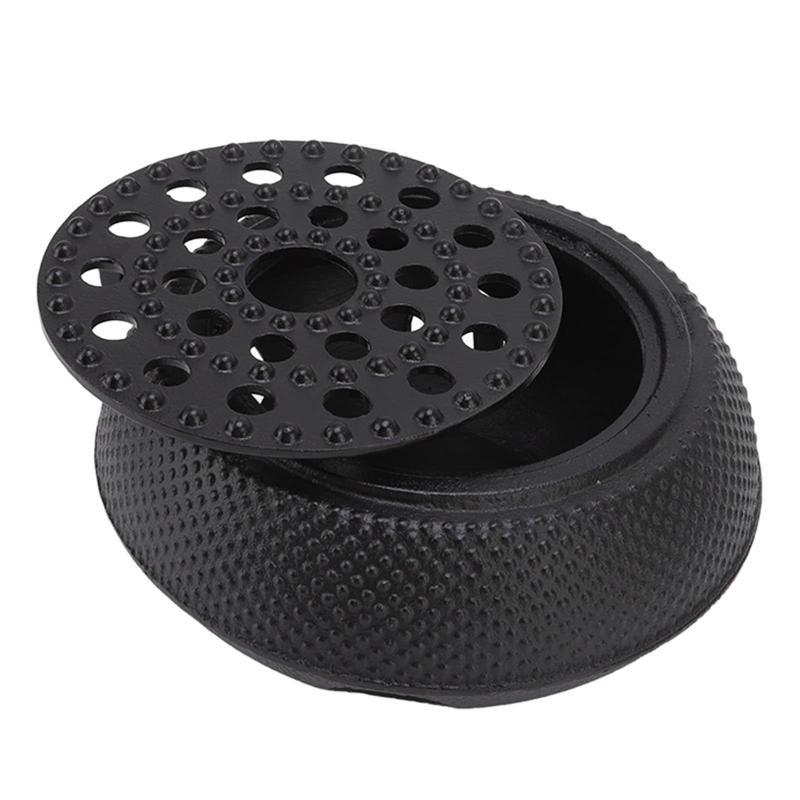Yosoo Health Gear Zestaw Czajników żeliwnych Żeliwny Czajniczek 800 Ml z Sitkiem Do Filiżanek Podgrzewacz Maty Japoński Czajnik Do Herbaty Parzenia Herbaty Sypkiej Liściasty Użytku Domowego
