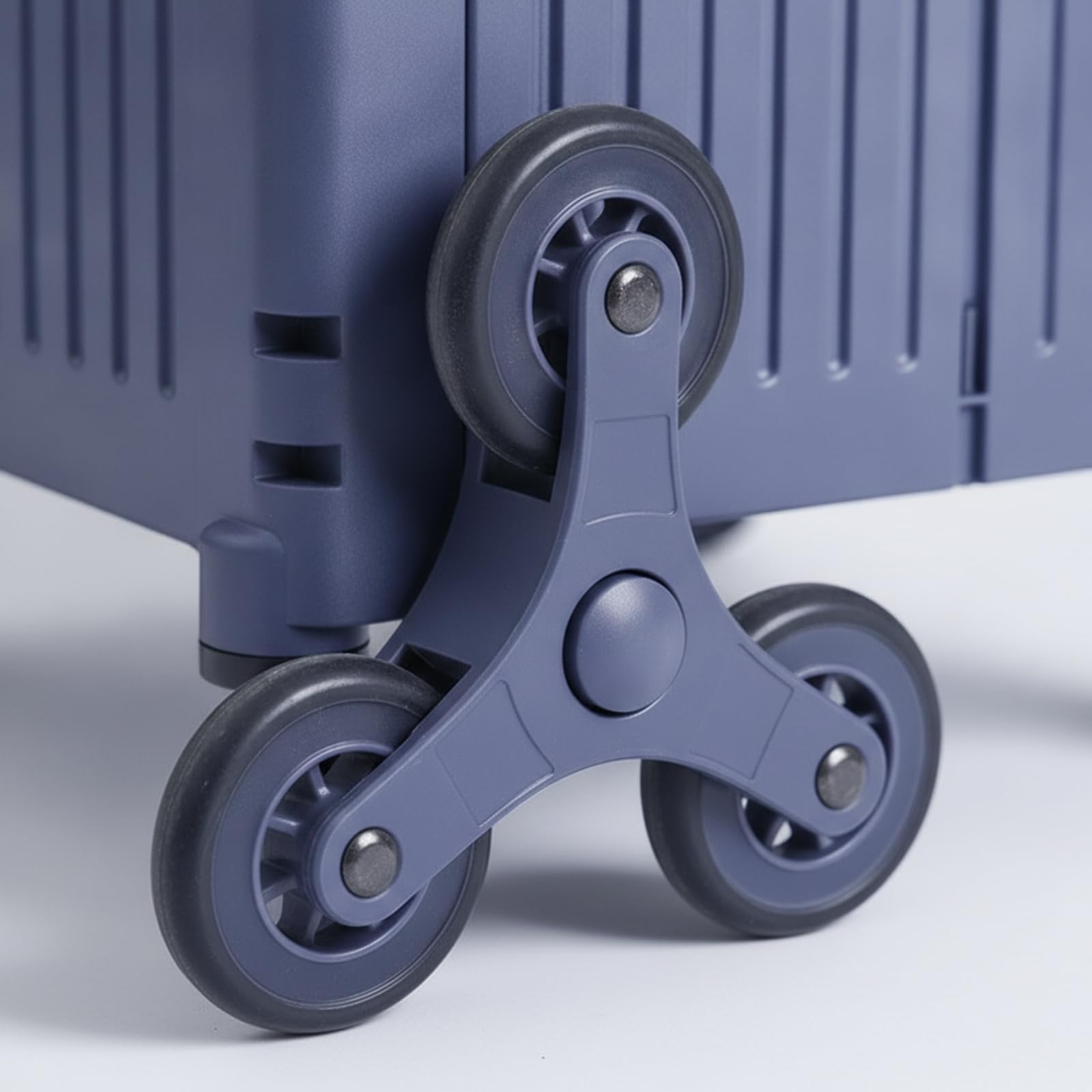 Carrello Spesa Pieghevole Telescopico Carrello Del Pieghevole Regolabile per Persone Anziane, Studenti, Viola Misterioso, 80L