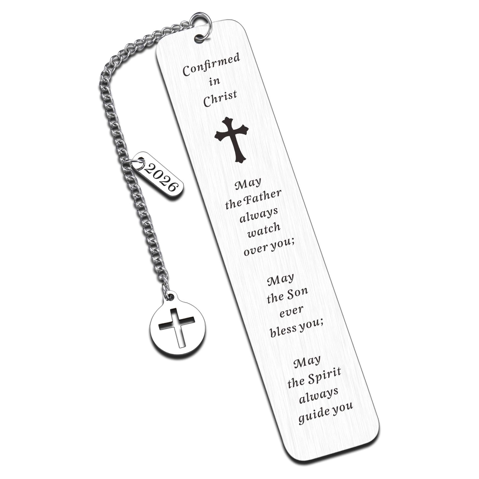 2026 Confirmation Gifts for Teenage Girls Boys Christian Gifts Bookmark for Kids Baptism Gifts for Christian Godson Goddaughter Catholic Confirmation Gifts for Birthday Christmas Religious Bulk Gifts