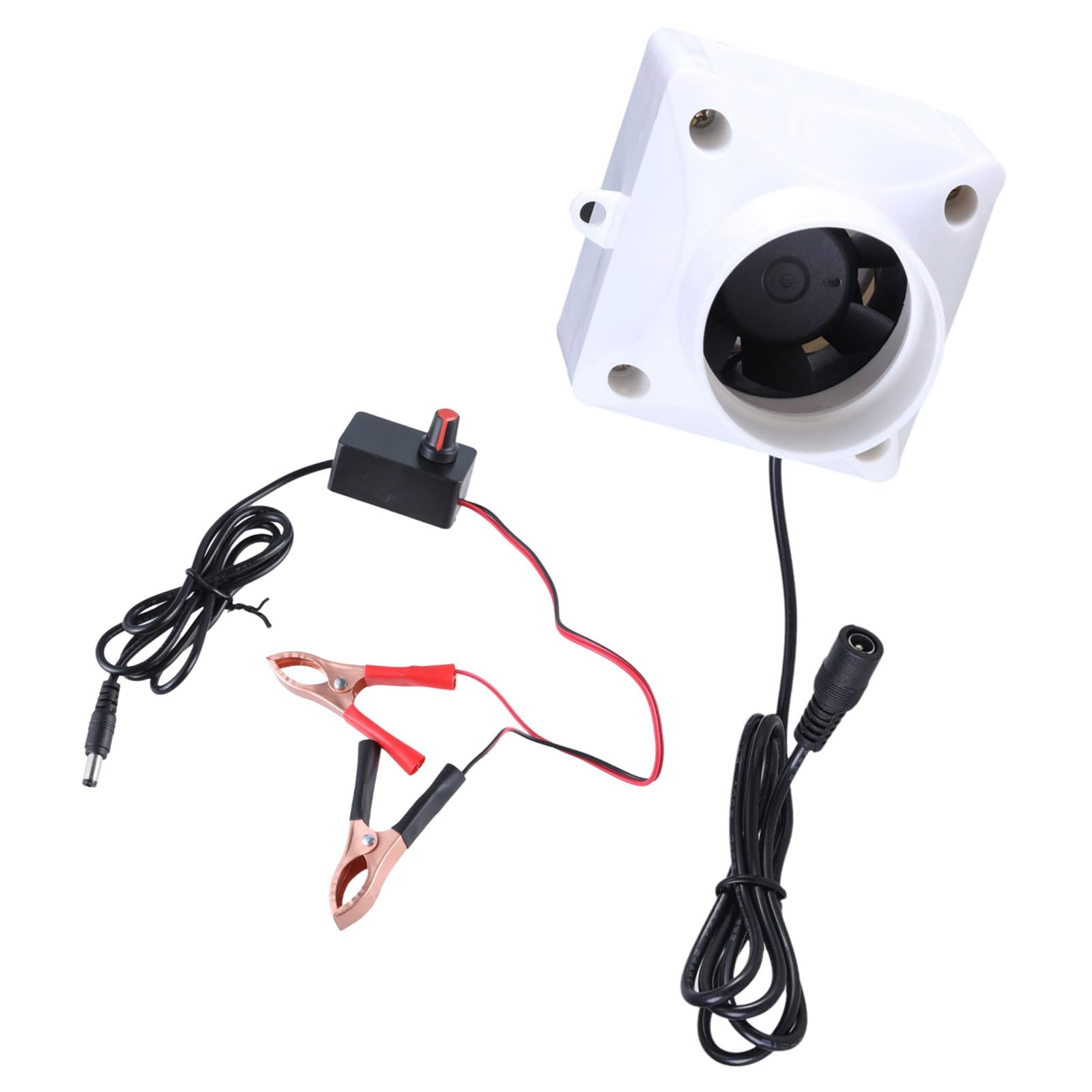 Jazuaiao Inline Duct Fan Air Ventilator Pipe Ventilation Exhaust Fan Adjustable Extractor Bathroom Toilet Wall Ventilation Blower