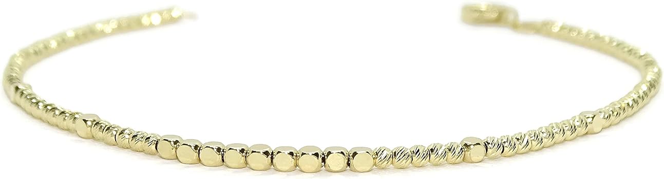 Bracciale EDELIND Oro Giallo O Bicolore, Modello Singapore, Larghezza 2,9 Mm, Lunghezza Personalizzabile, Made In Germany - 2