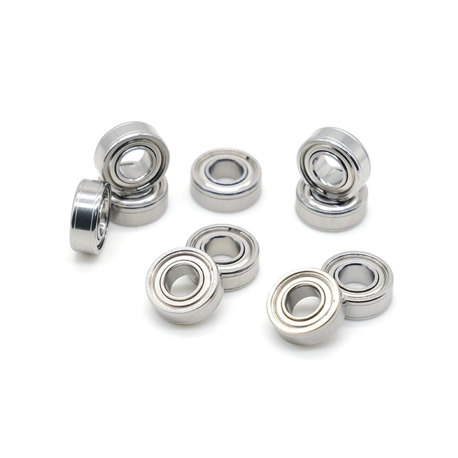 Rodamiento de Bolas de Ranura Profunda ABEC-7 MR115ZZ (10 Unidades, 5 x 11 x 4 mm)(MR85ZZ 5X8X2.5)