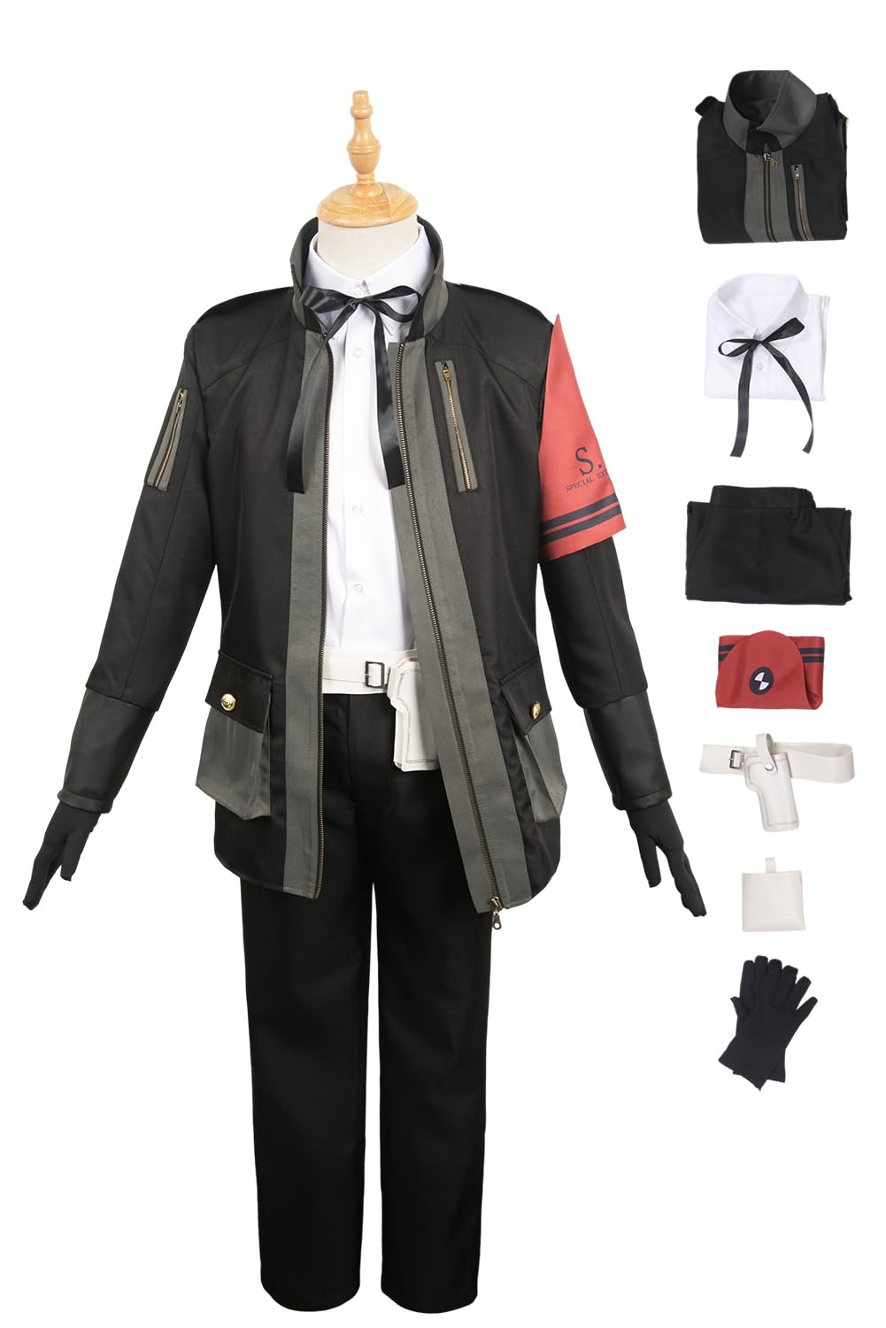 Protagonist Cosplay Game P3 Outfit School Uniform Anime Costume