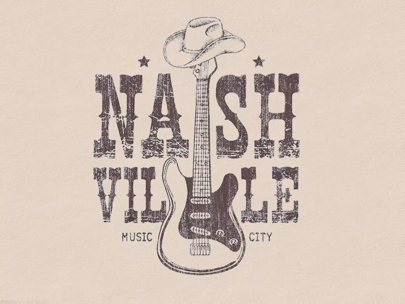 Nashville Country Concert Music T Shirts for Women Guitar Eagle Wing Graphic Short Sleeve Vintage Casual Girl Tee Tops - Image 5