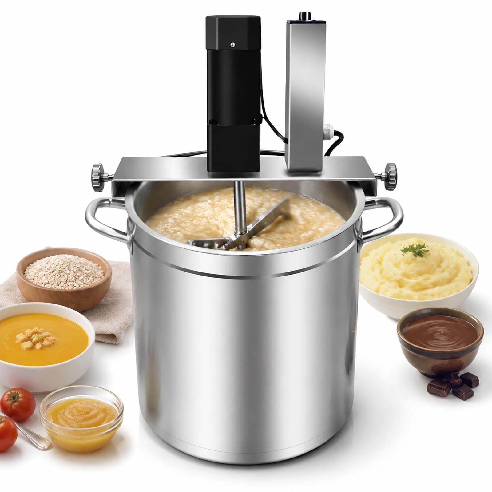 Agitatore automatico per pentole, frullatore per alimenti