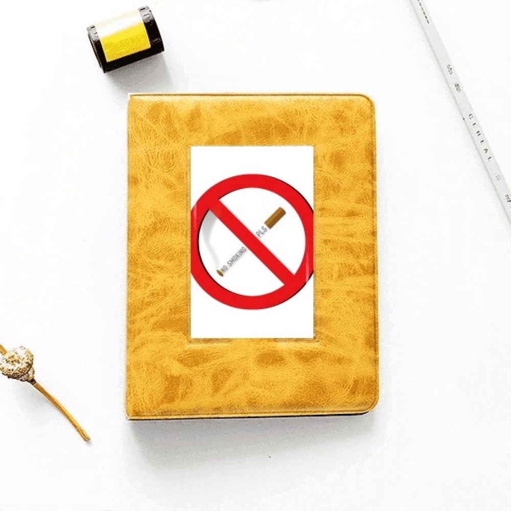 Logo No Smoking Art Deco Fashion Photo Album Family Wedding Picture 4x6