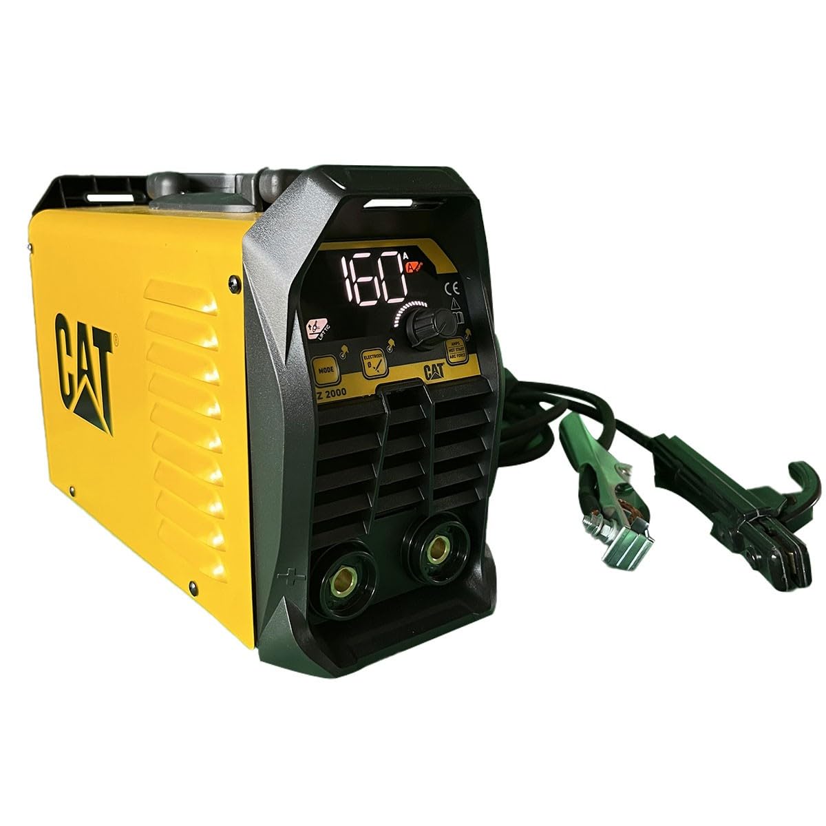 Caterpillar - Poste à souder Inverter MMA 160A DZ1600 Écran Numérique Synergique | Hot Start/Arc Force | Électrodes Ø1.6-4.0mm Acier/Inox/Fonte | Ultra-Compact 3.2kg