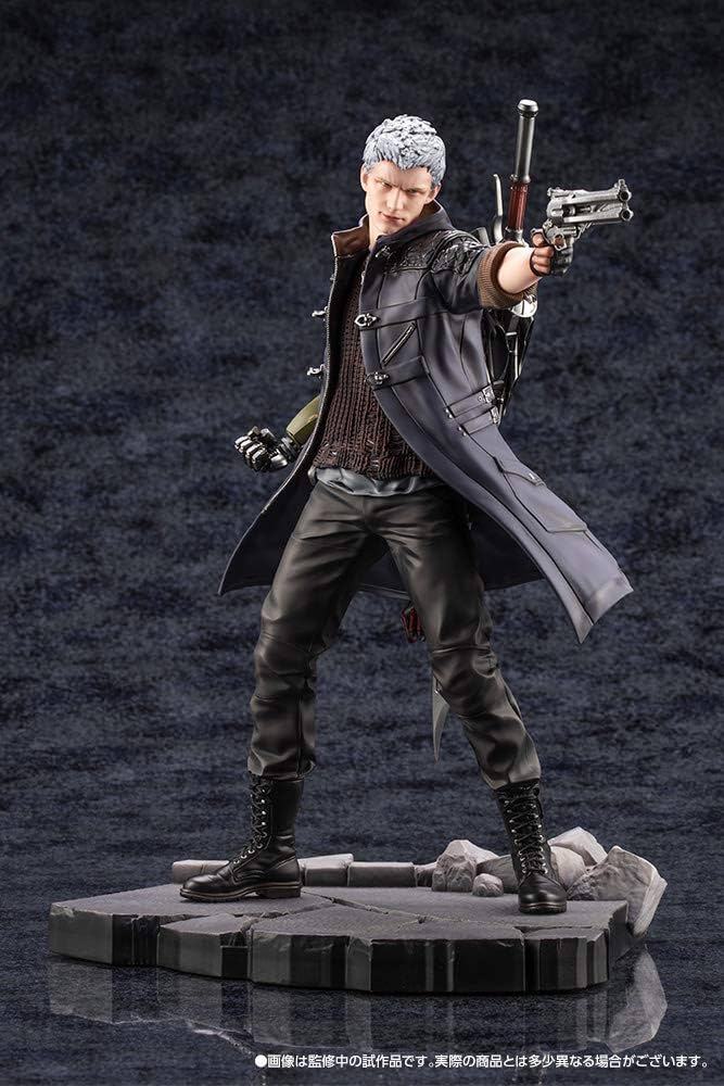 未開封 ARTFX J デビル メイ クライ 5 ネロ 1/8 フィギュア Amazon | ARTFX J デビル メイ クライ 5 ネロ 1/8スケール PVC製