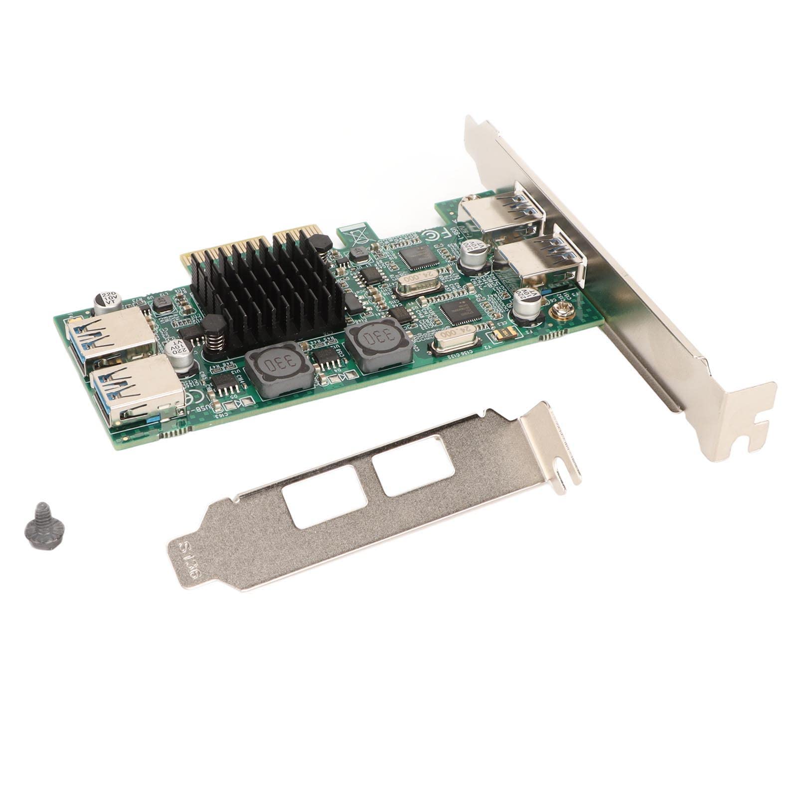 Karta rozszerzeń USB 3.0 PCIe 4 Porty Szybka Transmisja do Komputera USB
