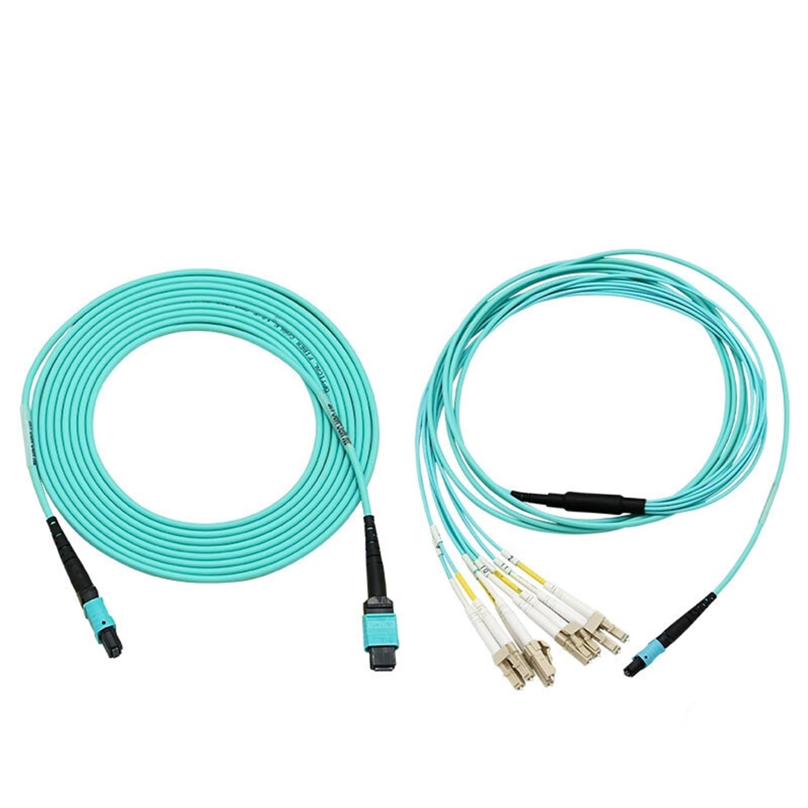 Ponte in fibra ottica, M-M OM3, M-LC Duplex, LSZH, da femmina a femmina, 8, 12 core, 5M, 8C, interruttore M OM3, 40G (OM3-150 8core 3M)