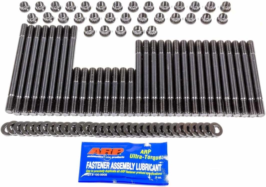 ARP 334-2102 Intake Manifold Bolt Kit For Small Block Chevy - Stainless Steel High-Performance Fasteners