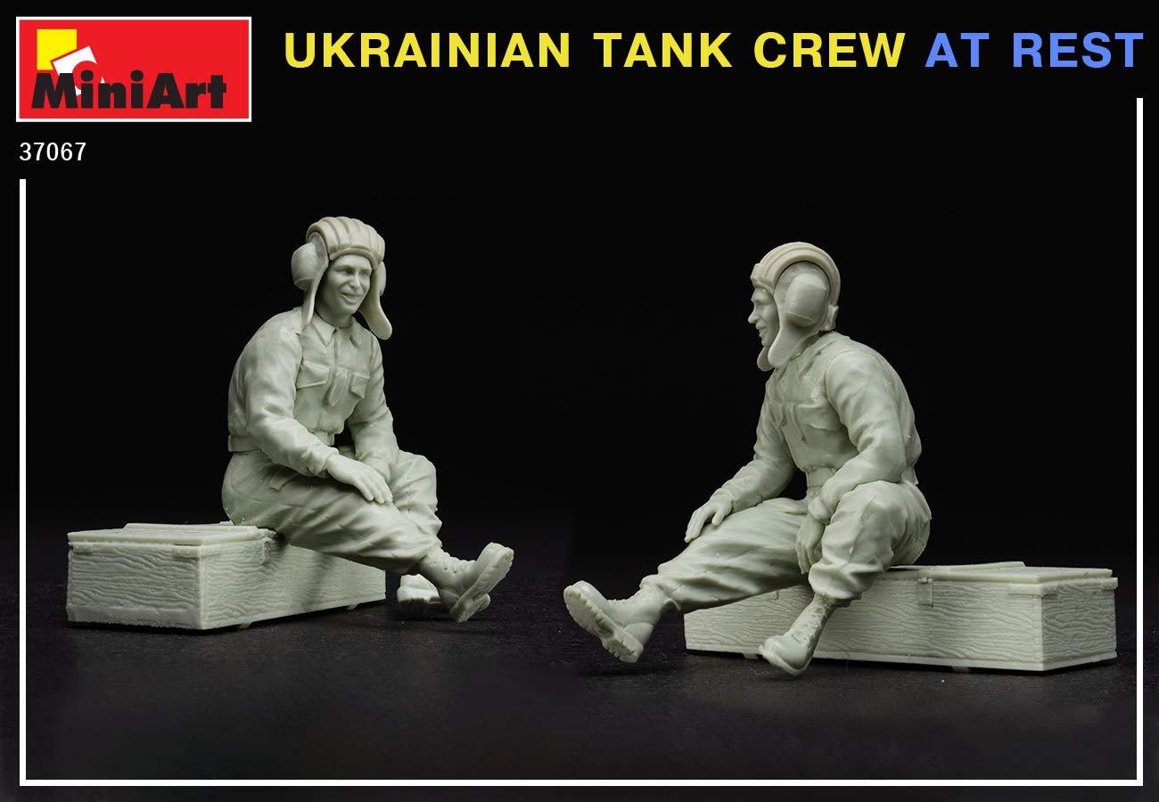 Miniart 1:35 - Ukrainian Tank Crew at Rest, Various - Image 4