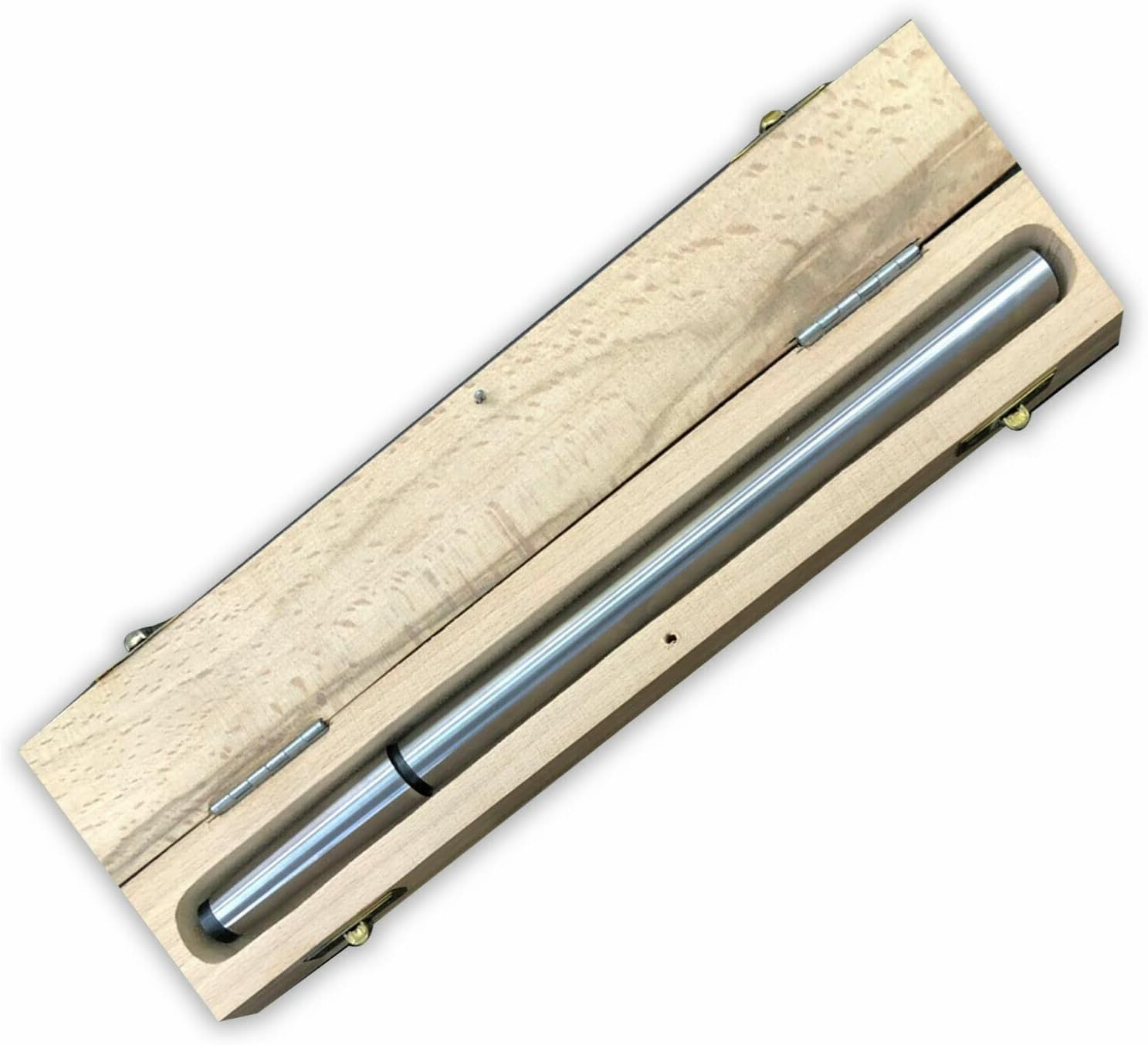 MT3 Lathe Alignment Test Bar 335mm (13-3/16") Overall Length, EN31 Alloy Steel Hardened & Ground, Precision Morse Taper 3 Test Rod for Lathe Spindle Alignment, Workshop & Industrial Use