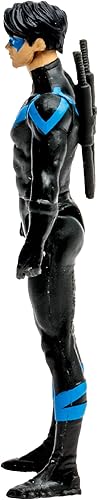 Miniatura 6 de McFarlane Toys - DC Direct - Figura de 3 pulgadas con cómic WV2 - Nightwing (DC Rebirth)