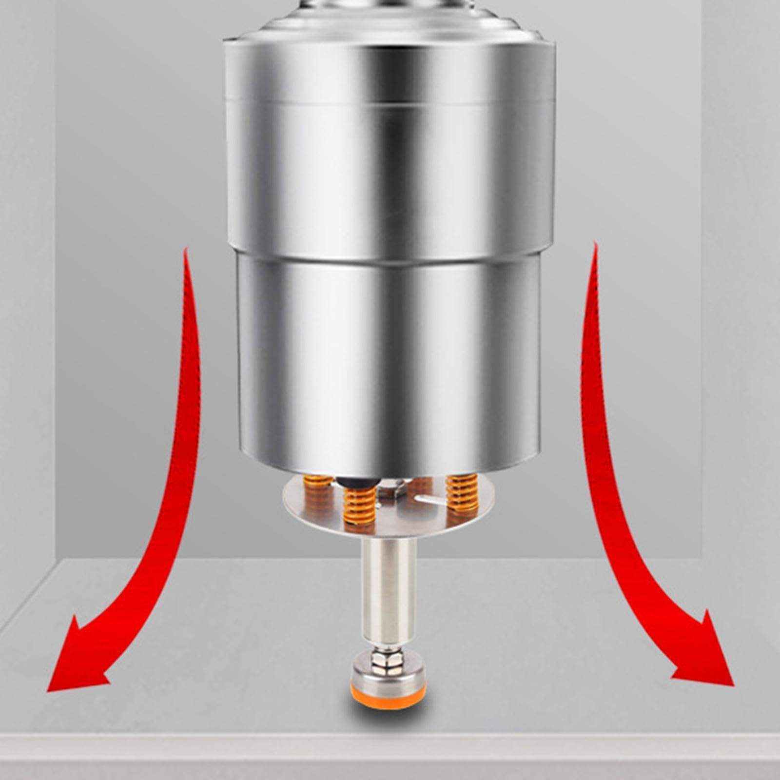 Supporto per tritarifiuti Parte per tritarifiuti Riduzione del Rumore in Cucina Supporto Antiscivolo Molla per martinetto Staffa Ammortizzatore, Altezza da 18 Cm a 27 Cm