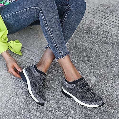Mesh sneakers voor dames, platte schoenen, casual, ademend, casual, sportschoenen, ademende schoenen, outdoor, zomer… - Image 6