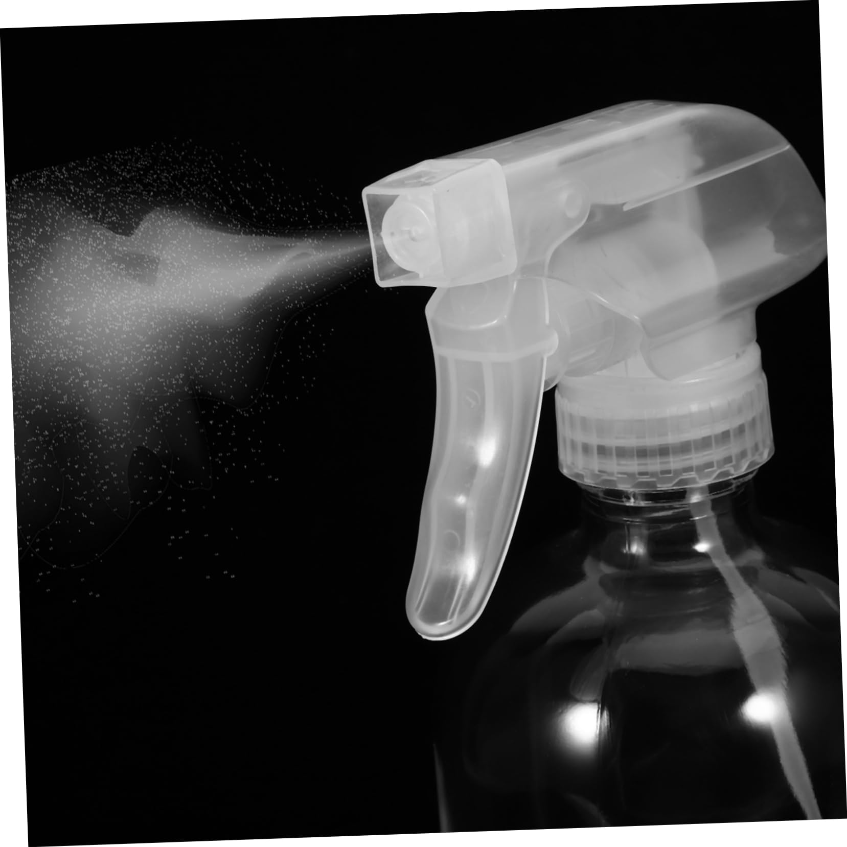 Hohopeti 2 Botellas Pulverizadoras de Vidrio de 500ml con Funda de Silicona, Neblina, Reutilizables para Limpieza y Cabello