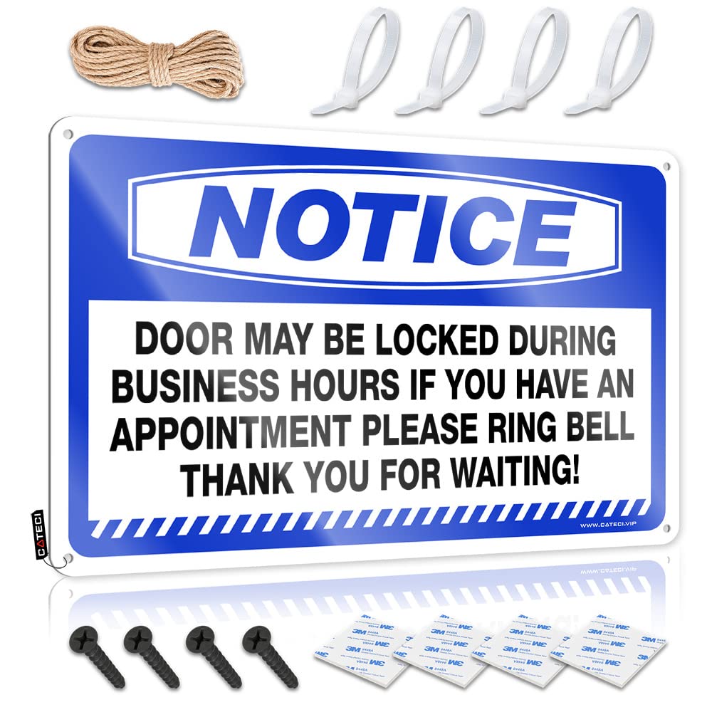 Funny Room Signs Notice Door May Be Locked During Business Tin Sign Retro Signs Bar Signs For Home Bar Decor