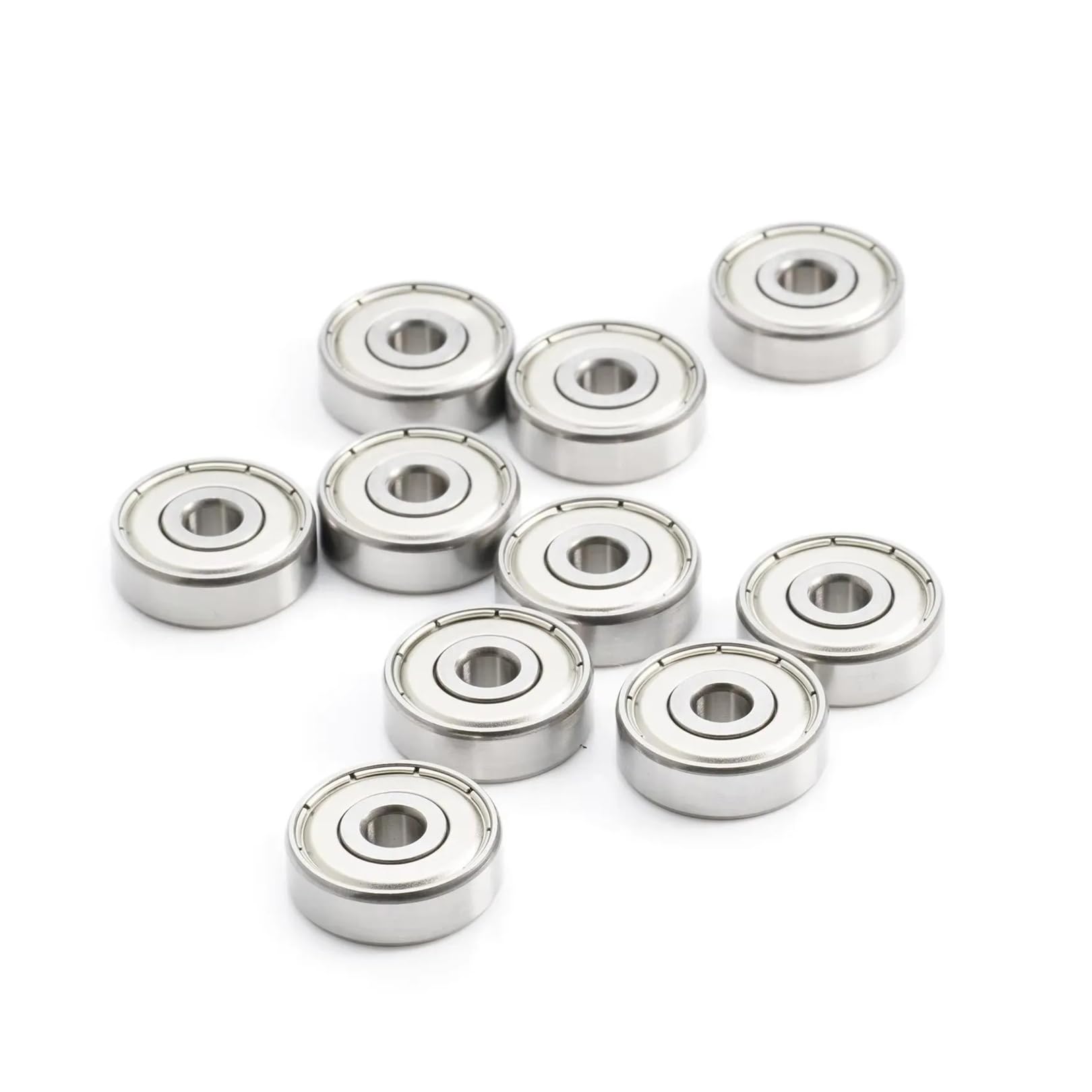 Rodamientos de bola 635 2RS de 5x19x6 mm, baleros sellados con brida para alta velocidad 6
