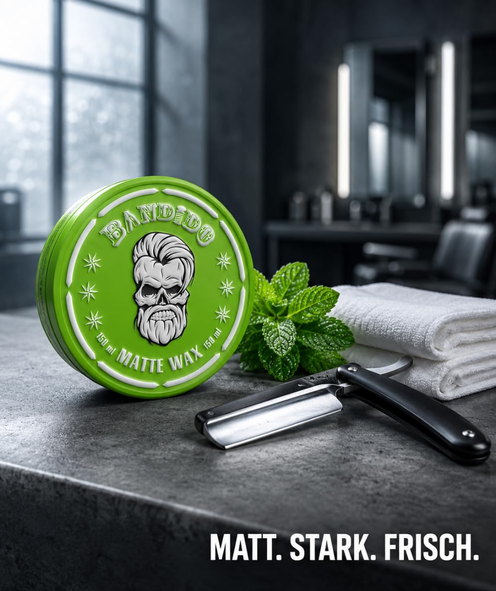 Bandido Matte Hair Wax, 150 ml (1 opakowanie)
