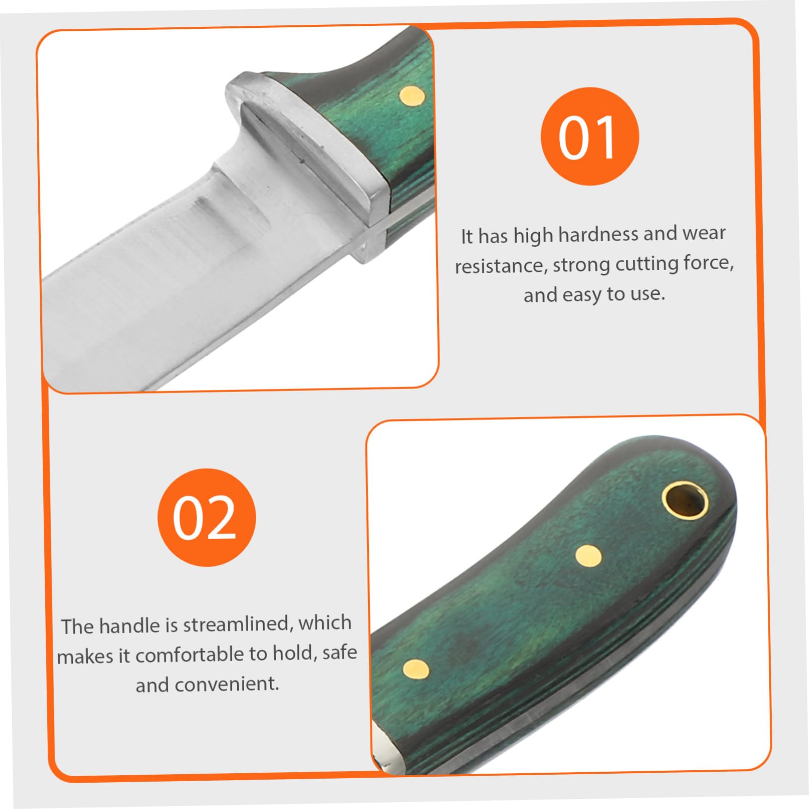 Endo Shoji AMN28050 Professional Cutting Board Legs, 19.7 inches (50 cm), Polyethylene, Made in Japan