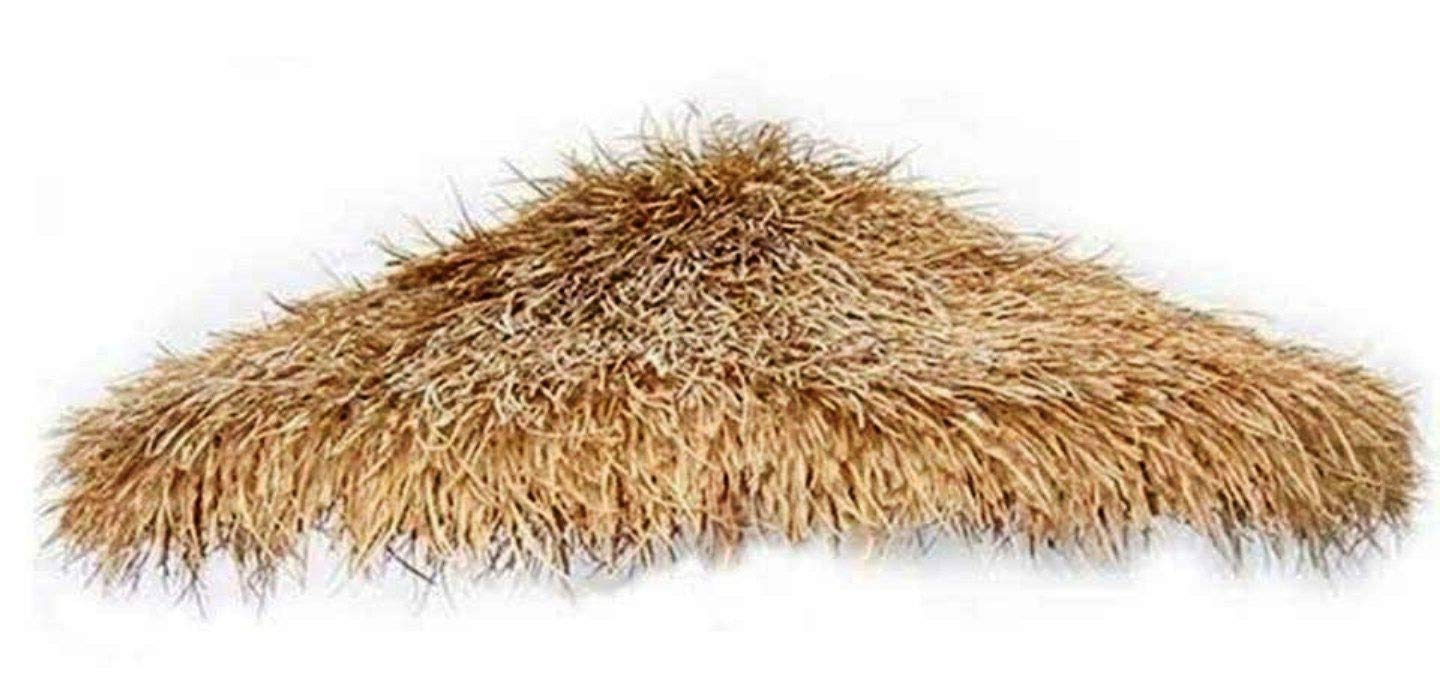 Thaisan7, Thatch Umbrella Cover- Mexican Palm- Tiki Bar- Thatch Cover for Home House Farm Shop Garden Party Bar Decore Improvement - Size: 9' Diameter