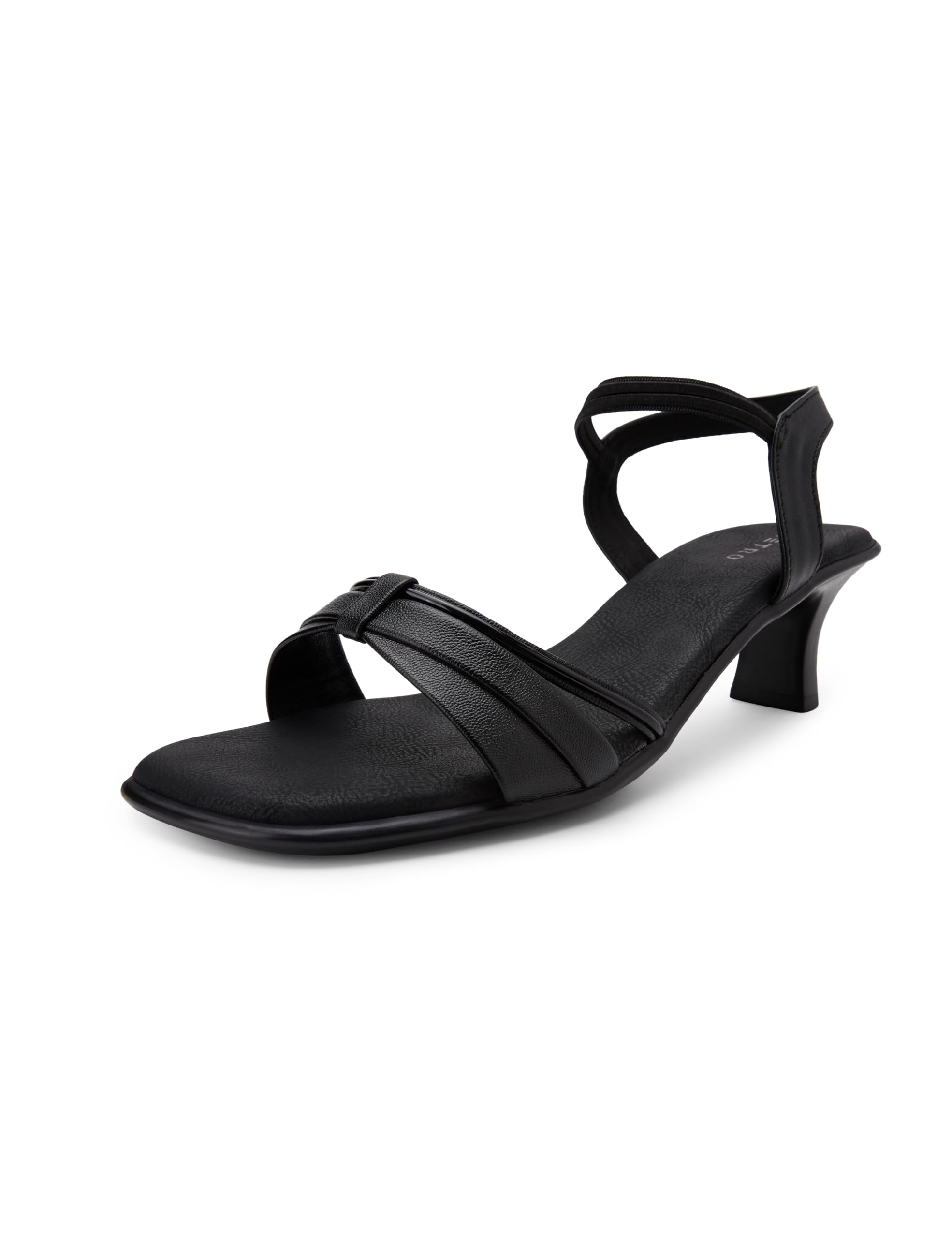 metro Women's Stylish Back Strappy Design with Kitten Heel-picture-29