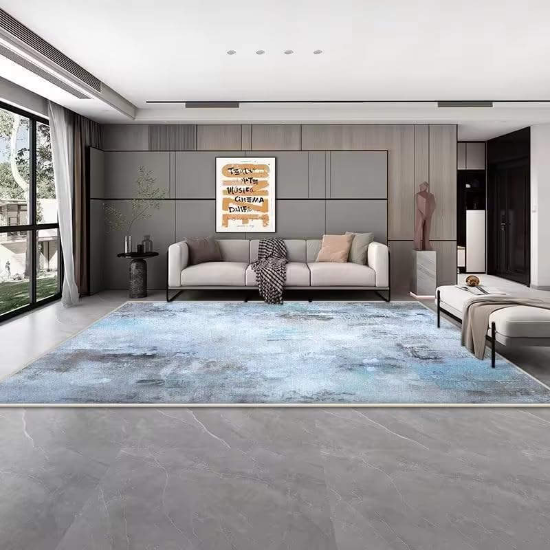Tapis nordique antidérapant pour sécuriser et décorer le salon