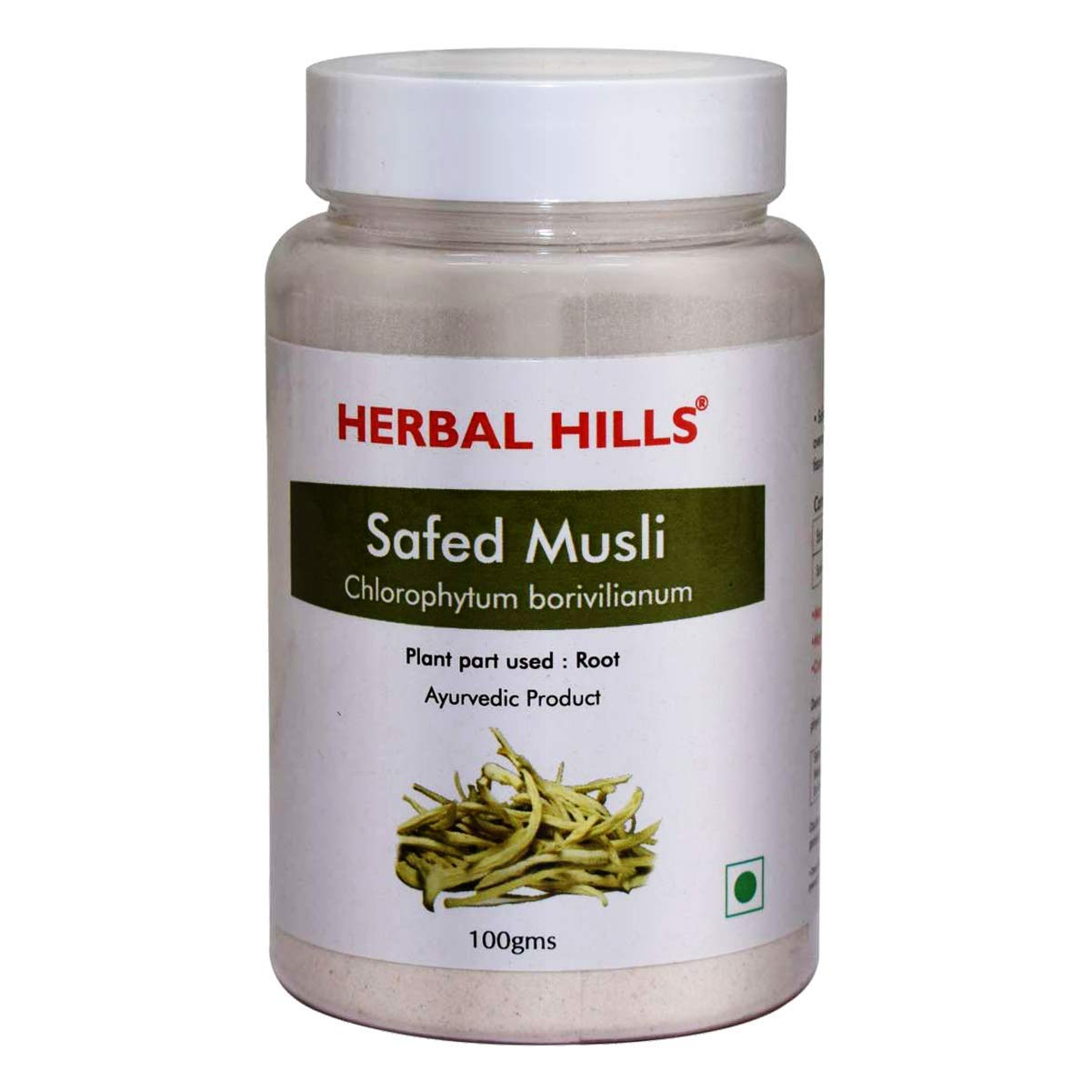 Buy al Hills Safed Musli Powder Safed Musli Root Powder Vitality