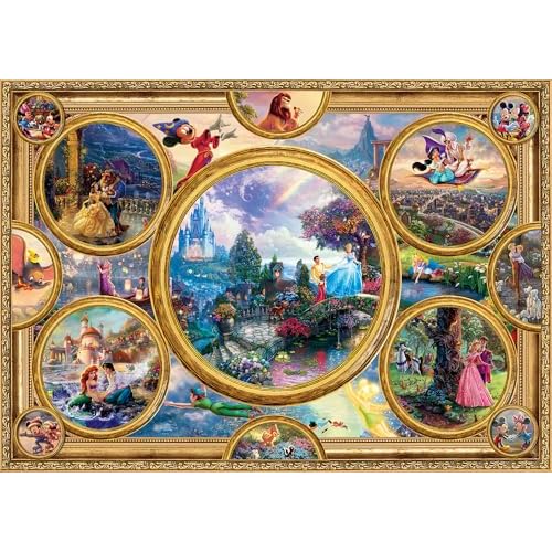 Schmidt Spiele Puzzle 59607 All Other Thomas Kinkade, Disney Dreams Collection, 2000 Teile Puzzle, bunt