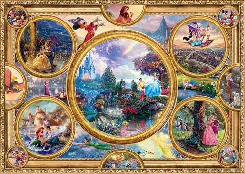 Schmidt Thomas Kinkade: Disney - Dreams Collection Jigsaw Puzzle (2000-Piece)