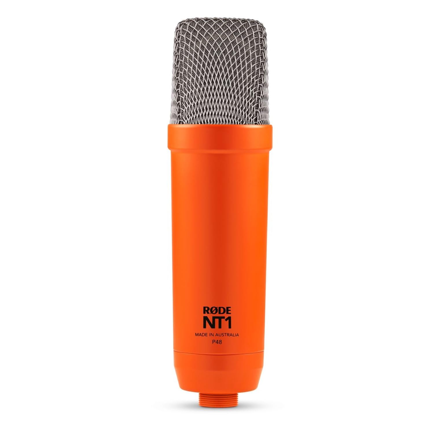 Rode NT1 Signature Studio-Mikrofon Orange mit keepdrum Gelenkarm Schwarz