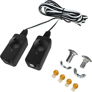 Garage Door Safety Sensor kit- Compatible with Different Brands Garage Door Opener Made After 1997, Replacement for Different Brands Garage Door Sensor