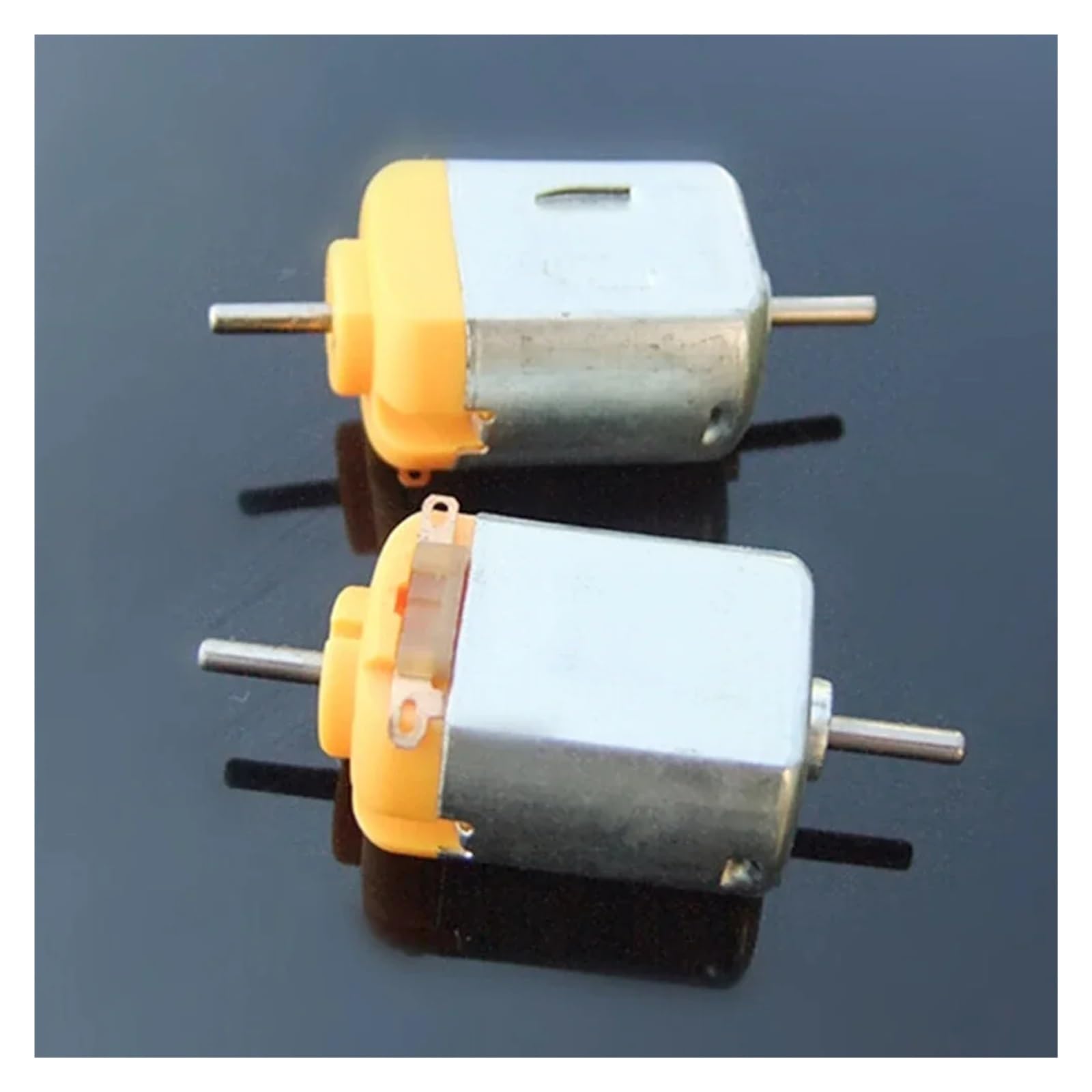LHAOEEEYG 130 Electirc Electronic Starter Dual Output Shaft DC 1.5-6V 3V 11000RPM High Speed 15mm*20mm Electronic Starter