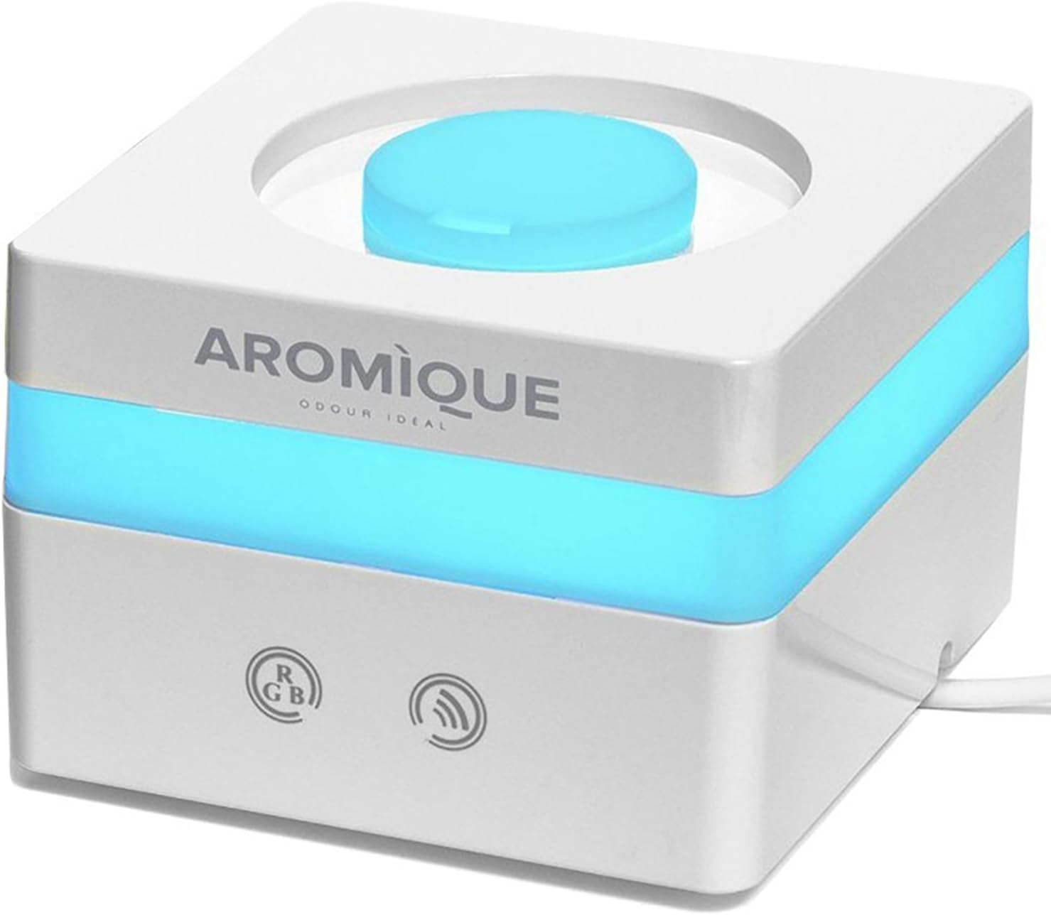 Aromique Gold Standard Essential Oil Diffuser 120ml Cool Mist Aroma Humidifier Aromatherapy eBooks Included with Adjustable Mist and 7 Magic Led Lights Auto Shut-Off for Home Office Baby Room